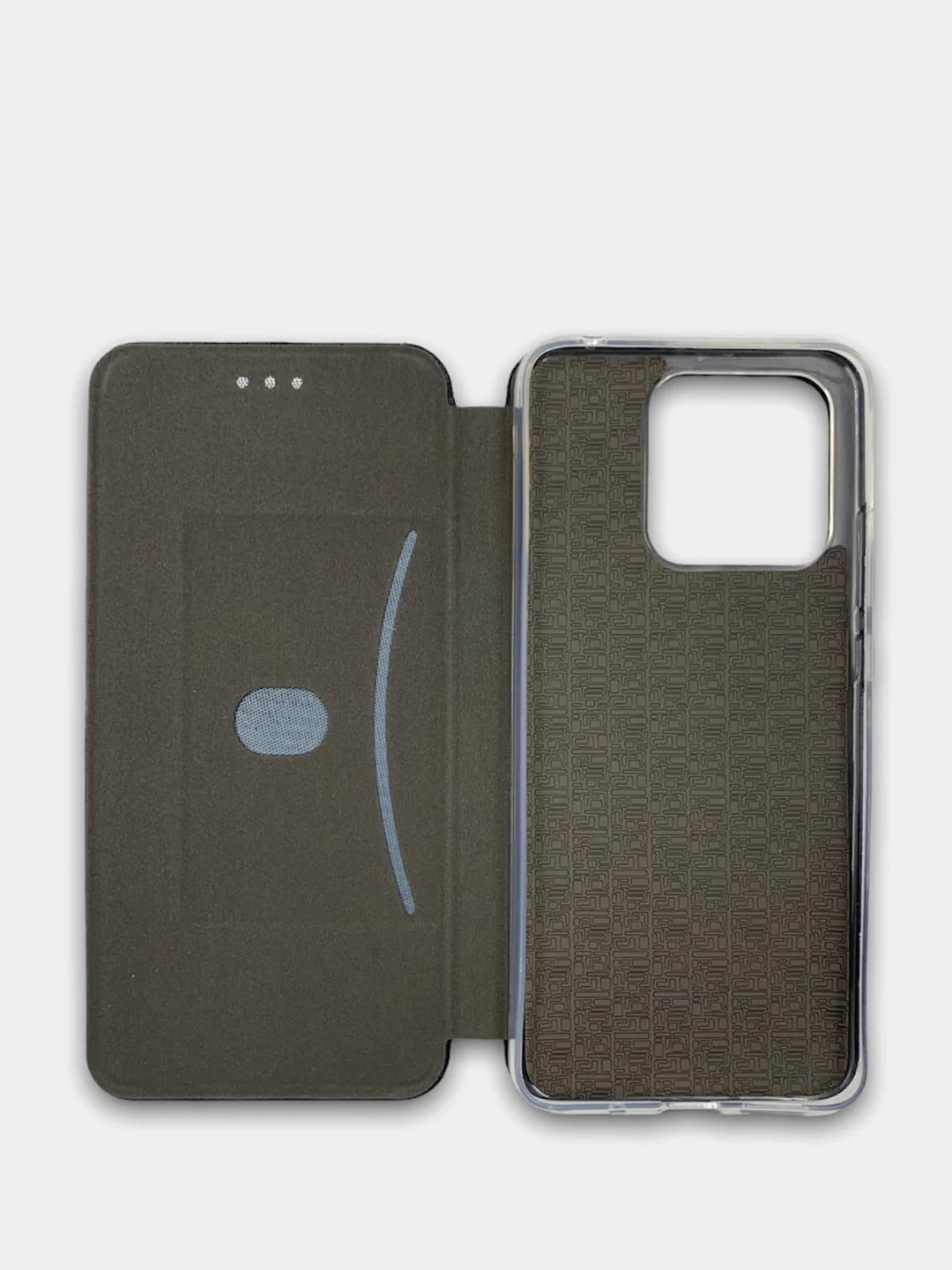 Черный чехол-книжка Xiaomi Redmi 10c, Poco C40, Redmi 10c NFC