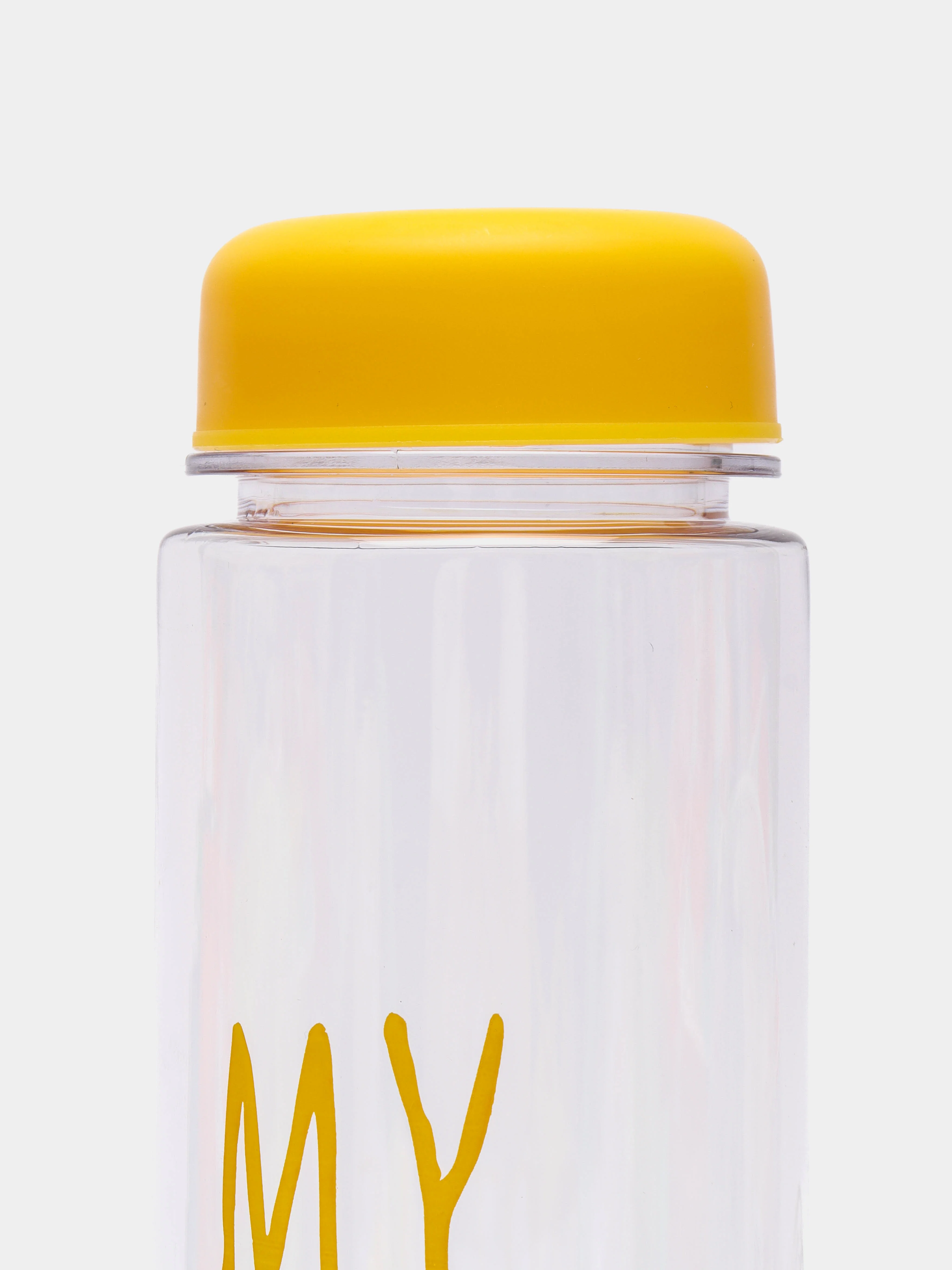 Желтый бутылка для воды "My bottle" в чехле