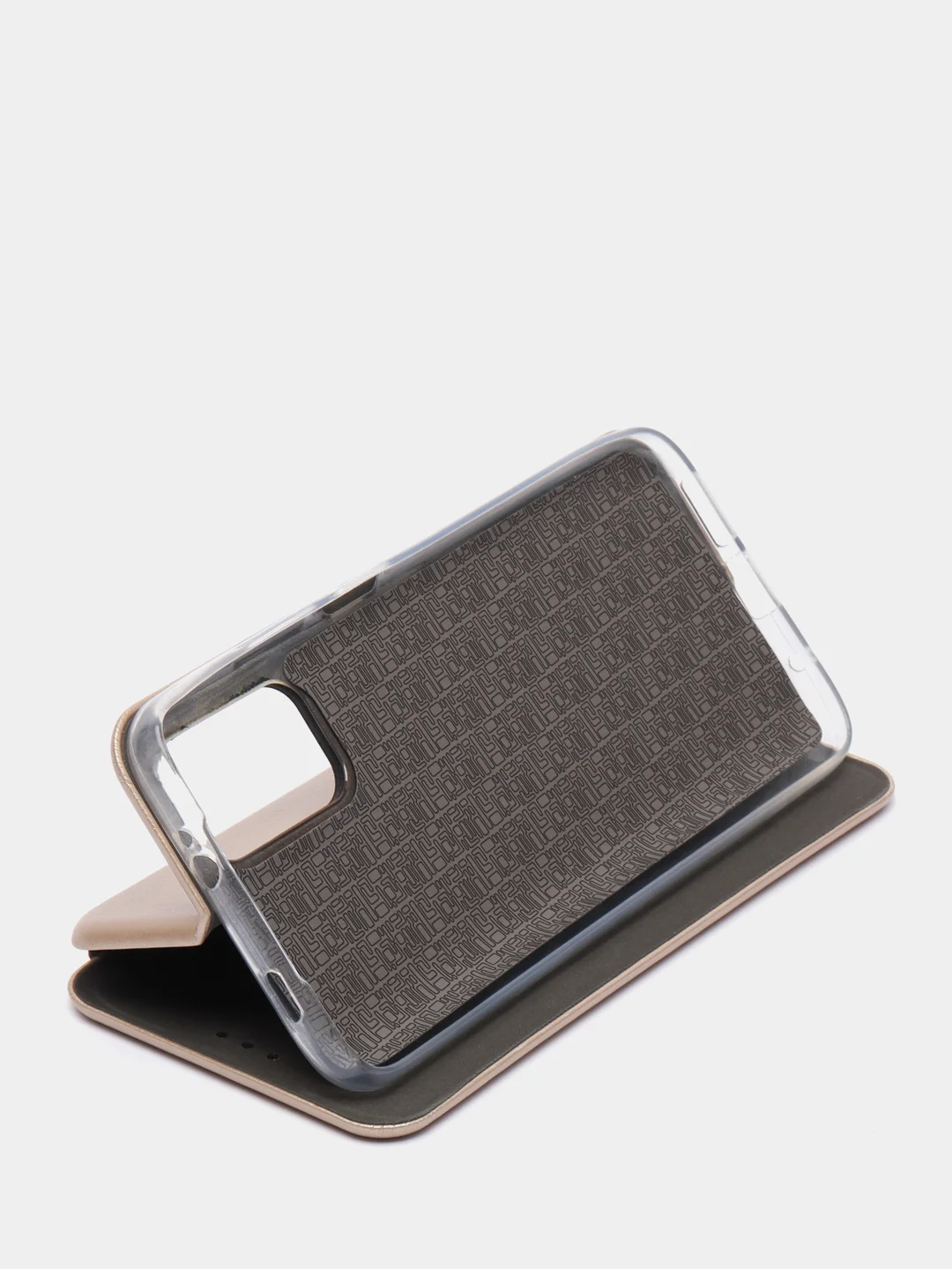 Золотой чехол-книжка для Xiaomi POCO M3 / Redmi 9T