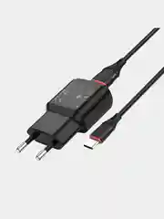 Сетевое зарядное устройство BOROFONE BA48A с Type-C кабелем