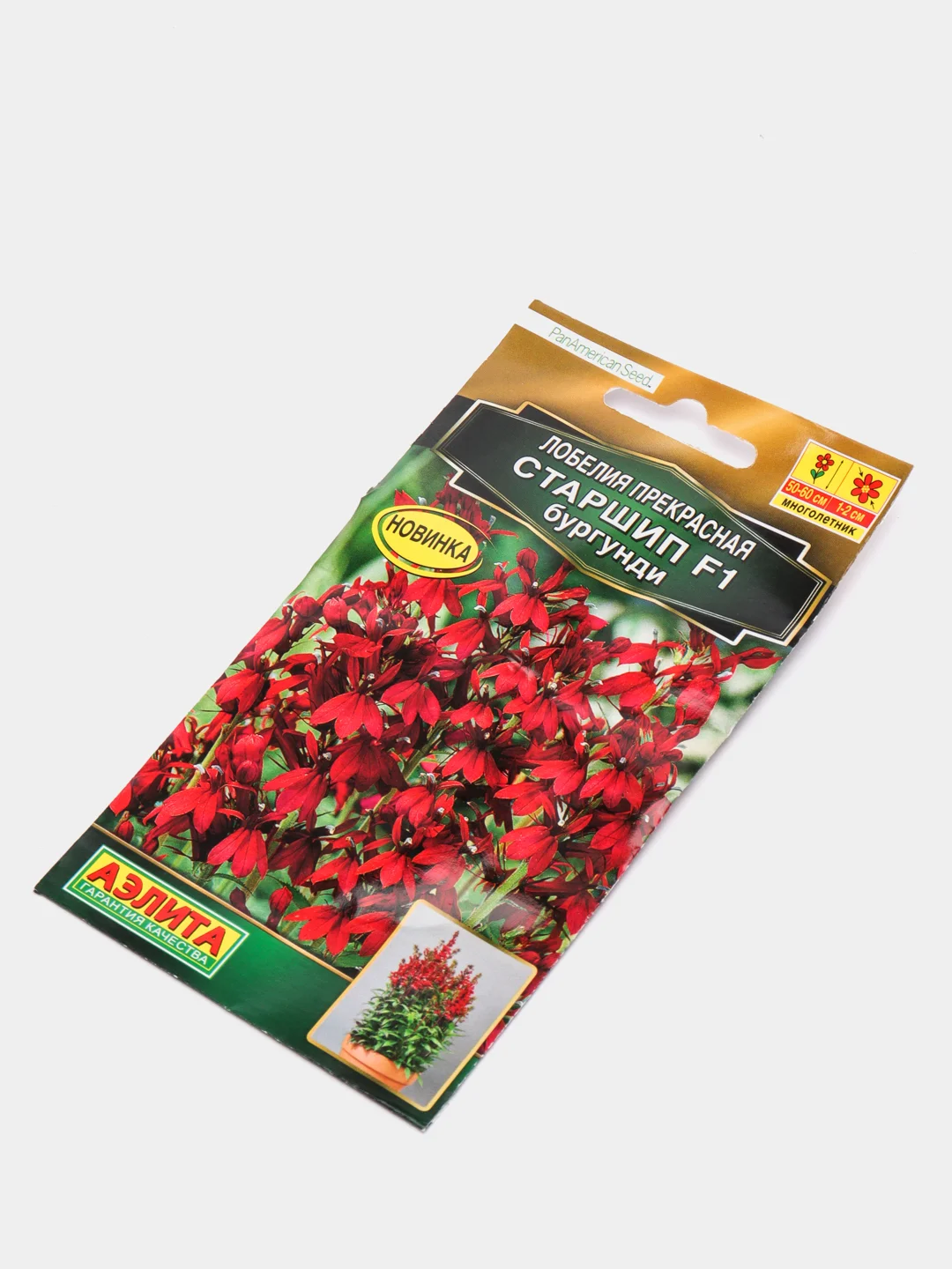Семена "Лобелия. Старшип бургунди"