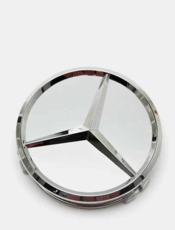 Ступичные колпачки на колеса для MERCEDES, 75 мм, колпачки заглушки