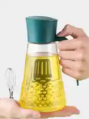 Зеленый ёмкость для масла
