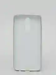 Белый чехол Xiaomi Redmi 8, Redmi 8A, Сяоми Редми 8, 8А цветной силиконовый с глянцевой рамкой