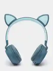 Угольный беспроводные наушники с Bluetooth кошачьи ушки car ear headphones JR-028