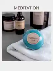 Бурлящая бомбочка для ванны "MEDITATION", ароматная, 120 г