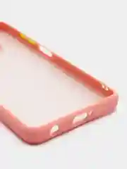 Розовый чехол для Xiaomi Poco X3 матовый пластиковый Сяоми Поко Х3
