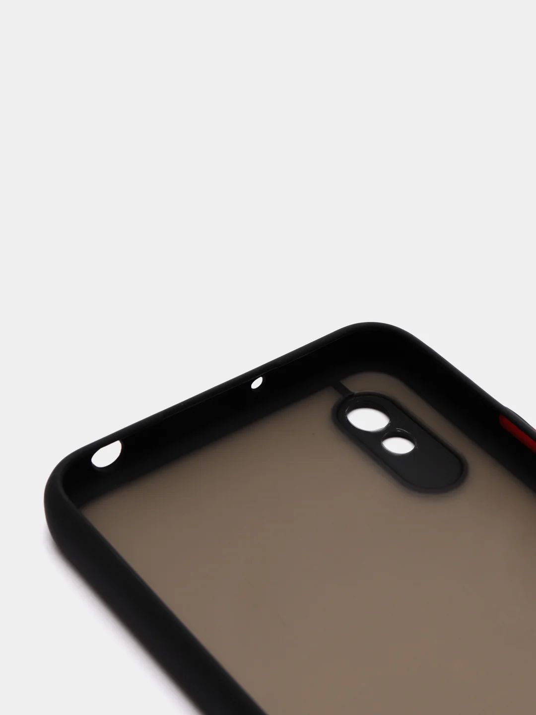 Черный чехол для Xiaomi Redmi 9A матовый пластиковый Сяоми редми 9А