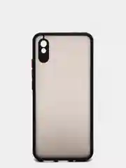 Черный чехол для Xiaomi Redmi 9A матовый пластиковый Сяоми редми 9А