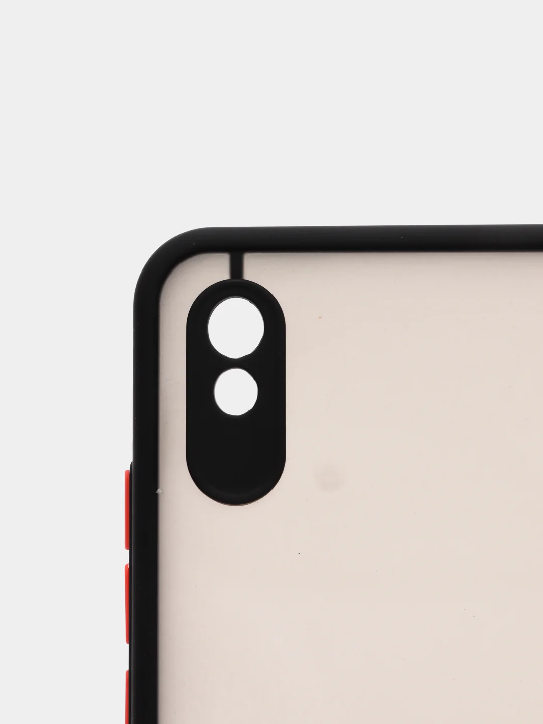 Черный чехол для Xiaomi Redmi 9A матовый пластиковый Сяоми редми 9А