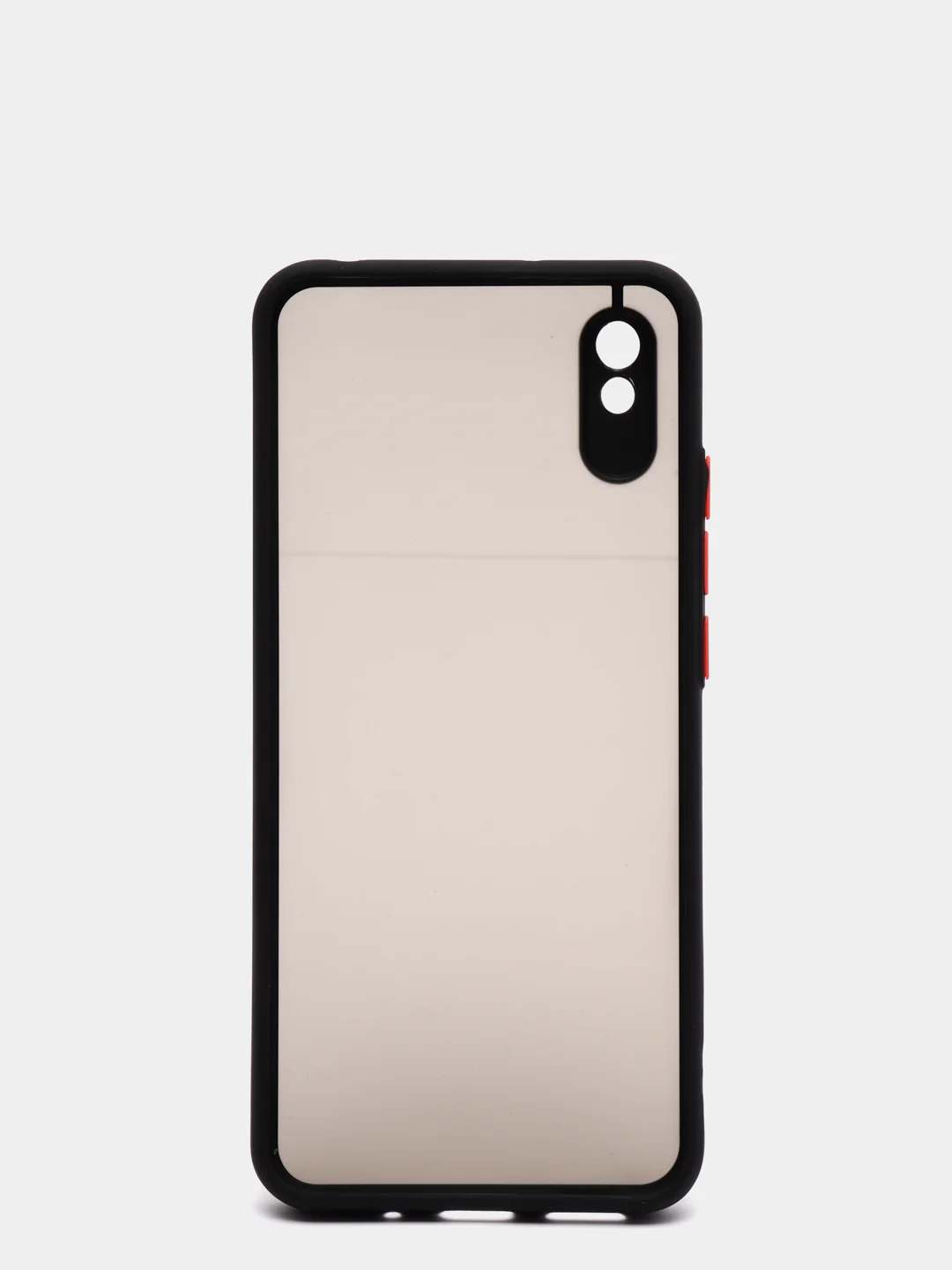 Черный чехол для Xiaomi Redmi 9A матовый пластиковый Сяоми редми 9А