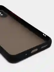 Черный чехол для Xiaomi Redmi 9A матовый пластиковый Сяоми редми 9А