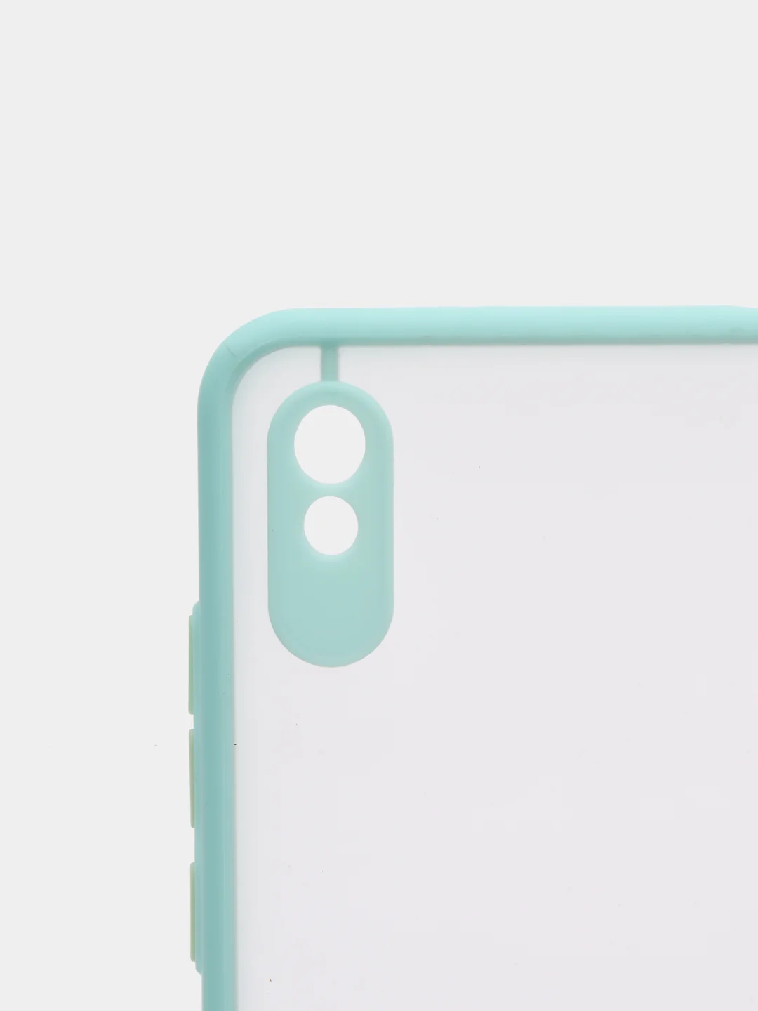Голубой чехол для Xiaomi Redmi 9A матовый пластиковый Сяоми редми 9А
