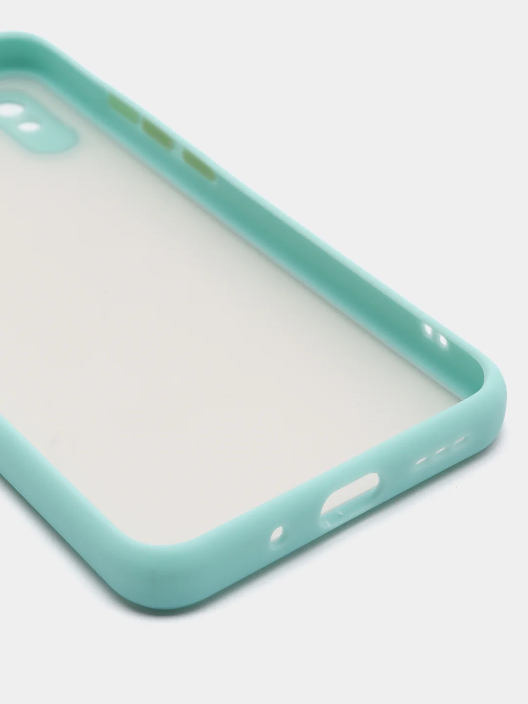 Голубой чехол для Xiaomi Redmi 9A матовый пластиковый Сяоми редми 9А