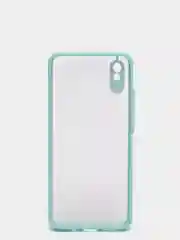 Голубой чехол для Xiaomi Redmi 9A матовый пластиковый Сяоми редми 9А