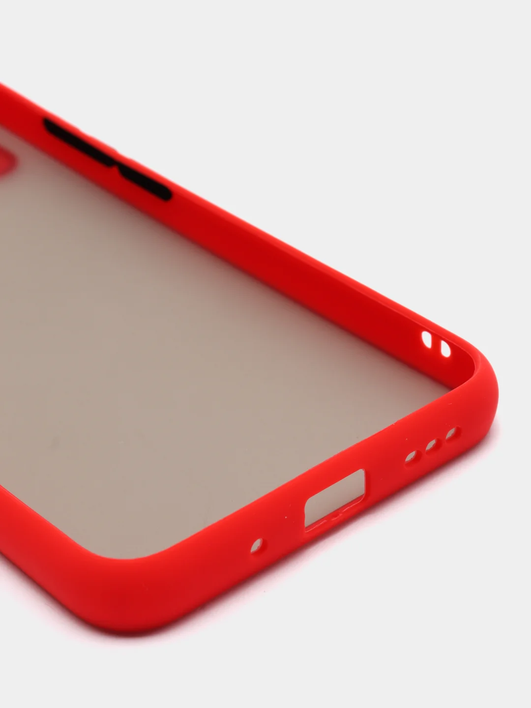 Красный чехол для Xiaomi Redmi 9A матовый пластиковый Сяоми редми 9А