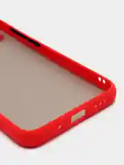 Красный чехол для Xiaomi Redmi 9A матовый пластиковый Сяоми редми 9А