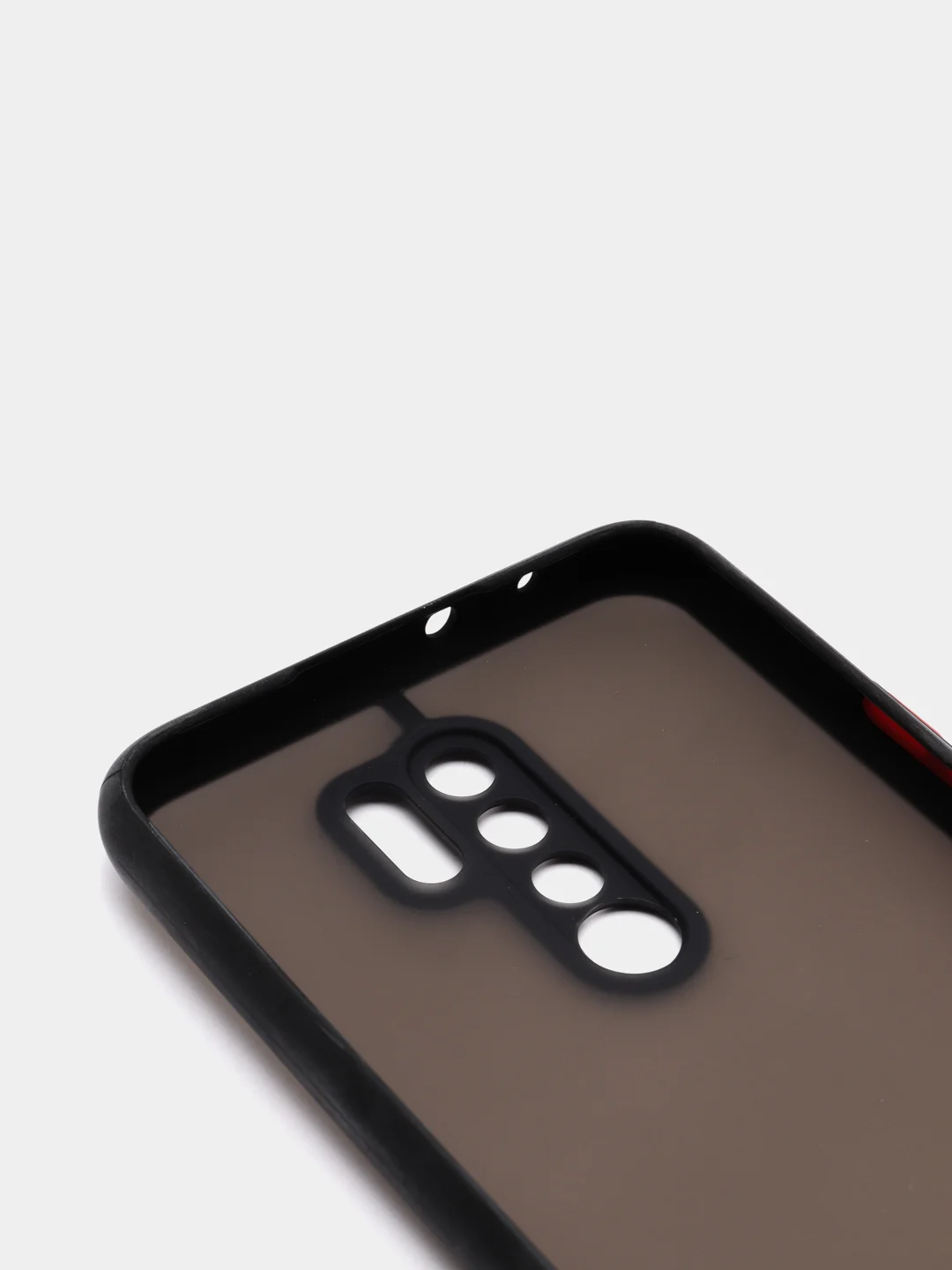 Черный чехол для Xiaomi Redmi 9 матовый пластиковый Ксяоми редми