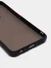 Черный чехол для Xiaomi Redmi 9 матовый пластиковый Ксяоми редми