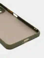 Хаки чехол для Xiaomi Mi 11 Lite матовый пластиковый