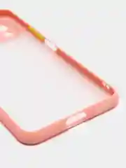 Розовый чехол для Xiaomi Mi 11 Lite матовый пластиковый