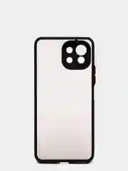 Черный чехол для Xiaomi Mi 11 Lite матовый пластиковый