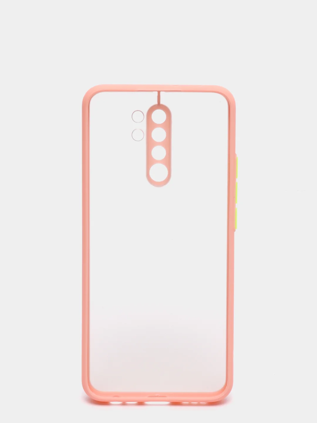 Розовый чехол для Xiaomi Redmi 9 матовый пластиковый Ксяоми редми