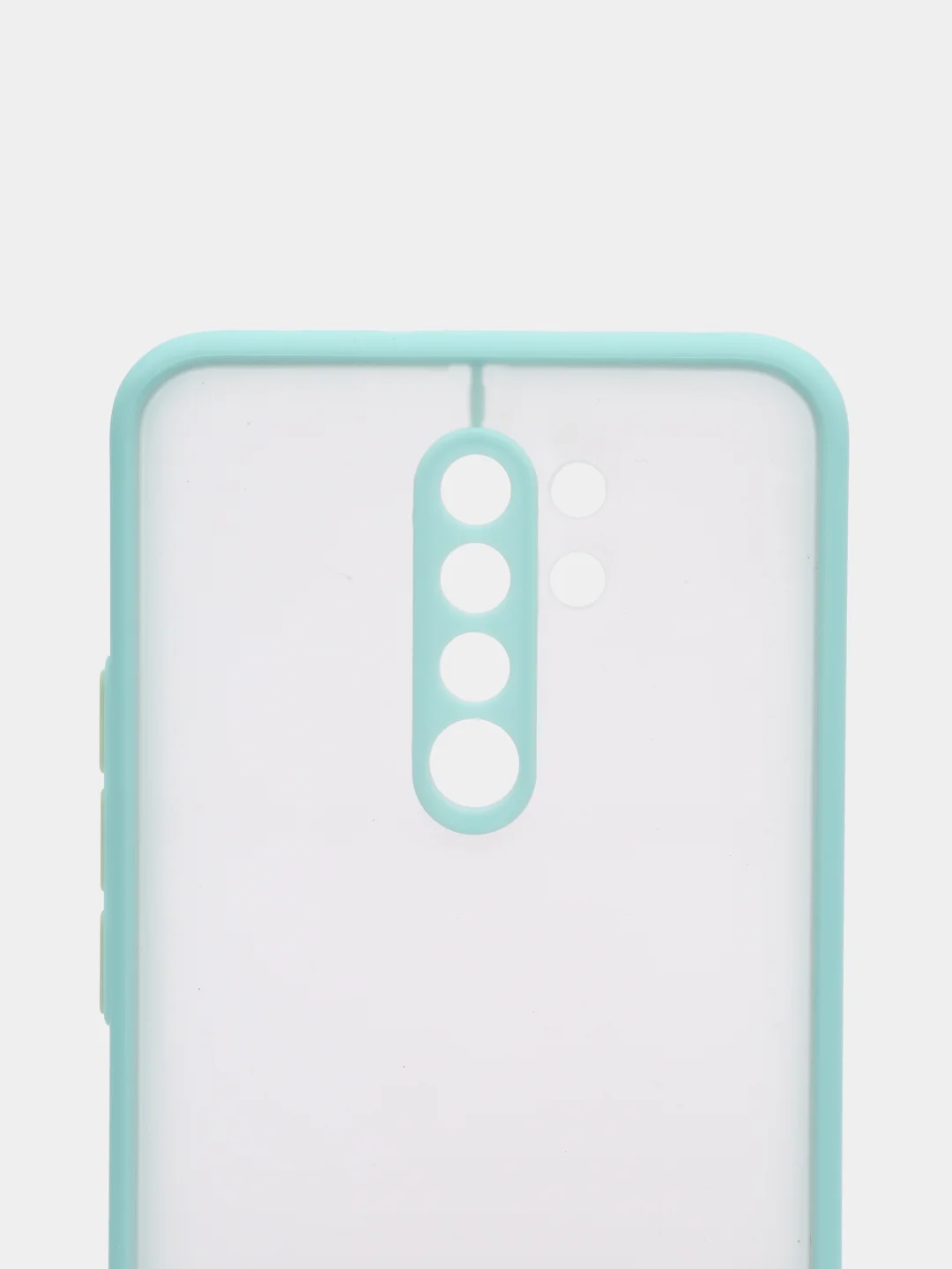 Голубой чехол для Xiaomi Redmi 9 матовый пластиковый Ксяоми редми