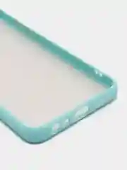 Голубой чехол для Xiaomi Redmi 9 матовый пластиковый Ксяоми редми