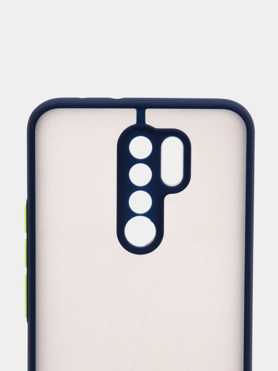 Темно-синий чехол для Xiaomi Redmi 9 матовый пластиковый Ксяоми редми