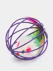 Фиолетовый игрушка мышка в клетке