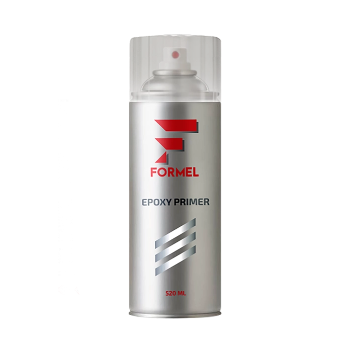 Грунт-спрей эпоксидный Formel, серый, 520 мл