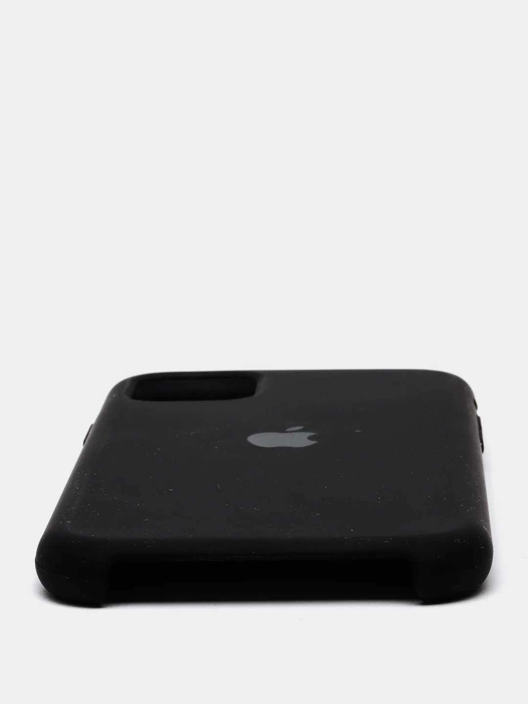 Черный чехол Silicone Case для Apple iPhone 11 силиконовый противоударный для айфона Soft Touch