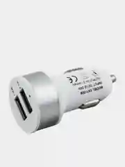 Автомобильное зарядное устройство разветвитель прикуривателя на 2 гнезда USB,  1 А, 2.1 А