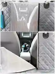 Гамак для перевозки собак на заднее сиденье автомобиля, 137 х 150 см