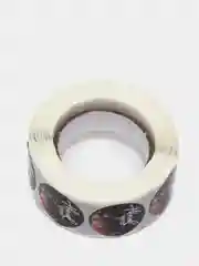 Черный наклейки спасибо