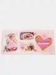 Коралловый конверт-открытка для денег новорожденному/ малышу/ на выписку/ роддом