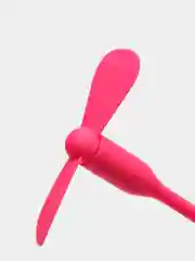 Розовый usb вентилятор