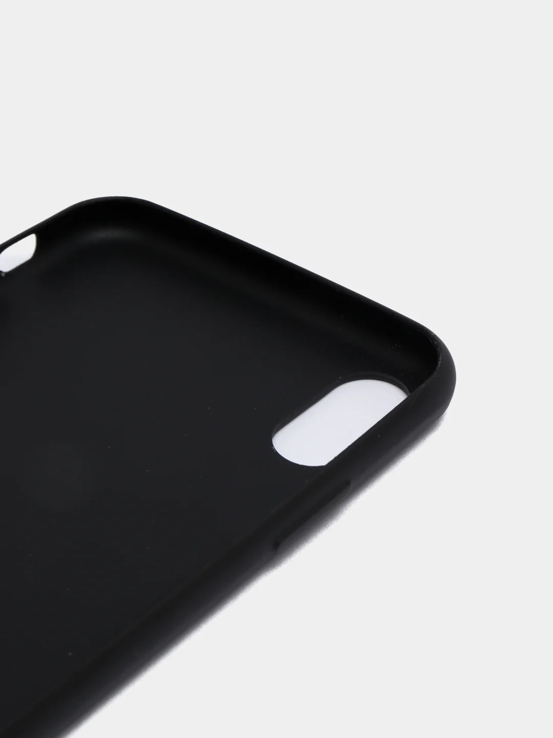 Черный светящийся чехол-накладка LUXO для iPhone XS Max с флуоресцентным рисунком KAWS