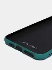 Тёмно-зелёный светящийся чехол-накладка LUXO для iPhone XS Max с флуоресцентным рисунком KAWS