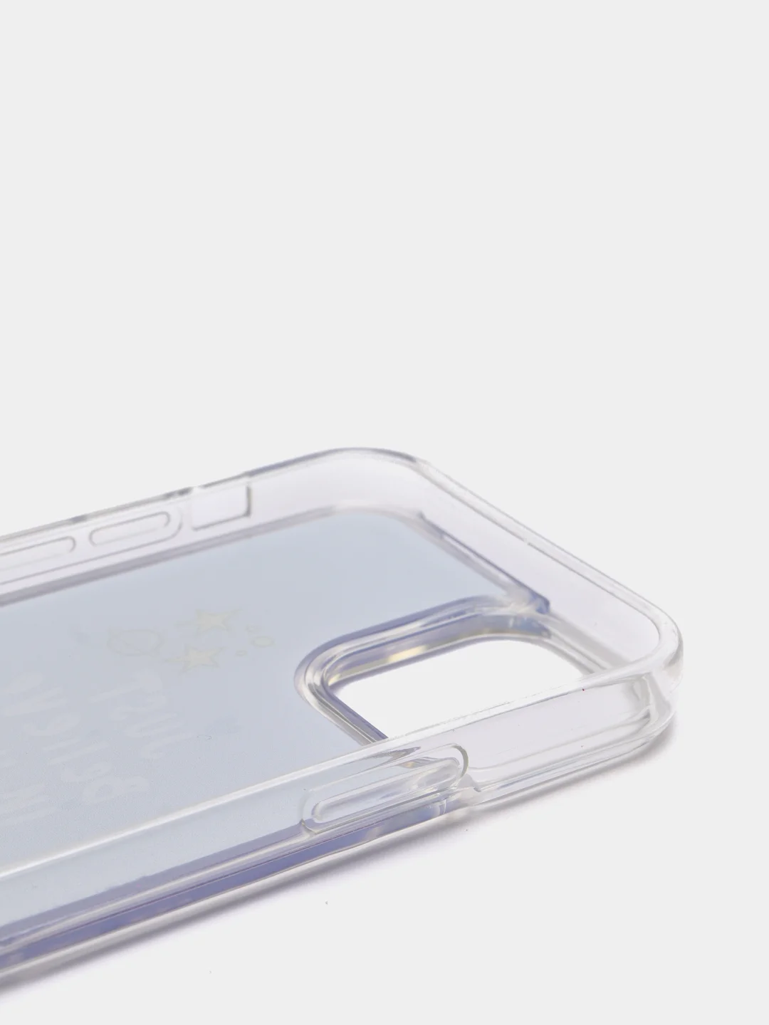 Аметистовый силиконовый чехол переливашка iPhone 12 / iPhone 12 Pro
