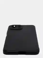 Силиконовый чехол Xiaomi Redmi Mi 11 Lite, карбон, черный, с защитой камеры