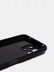 Силиконовый чехол Xiaomi Redmi Mi 11 Lite, карбон, черный, с защитой камеры