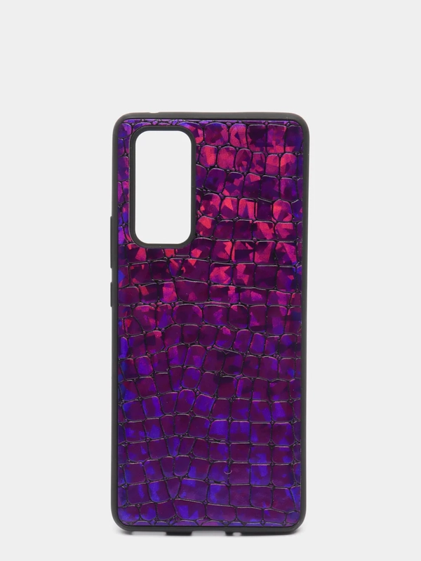 Чехол Huawei Honor 30 Pro+ / Honor 30 Pro Plus силиконовый, имитация змеиной кожи