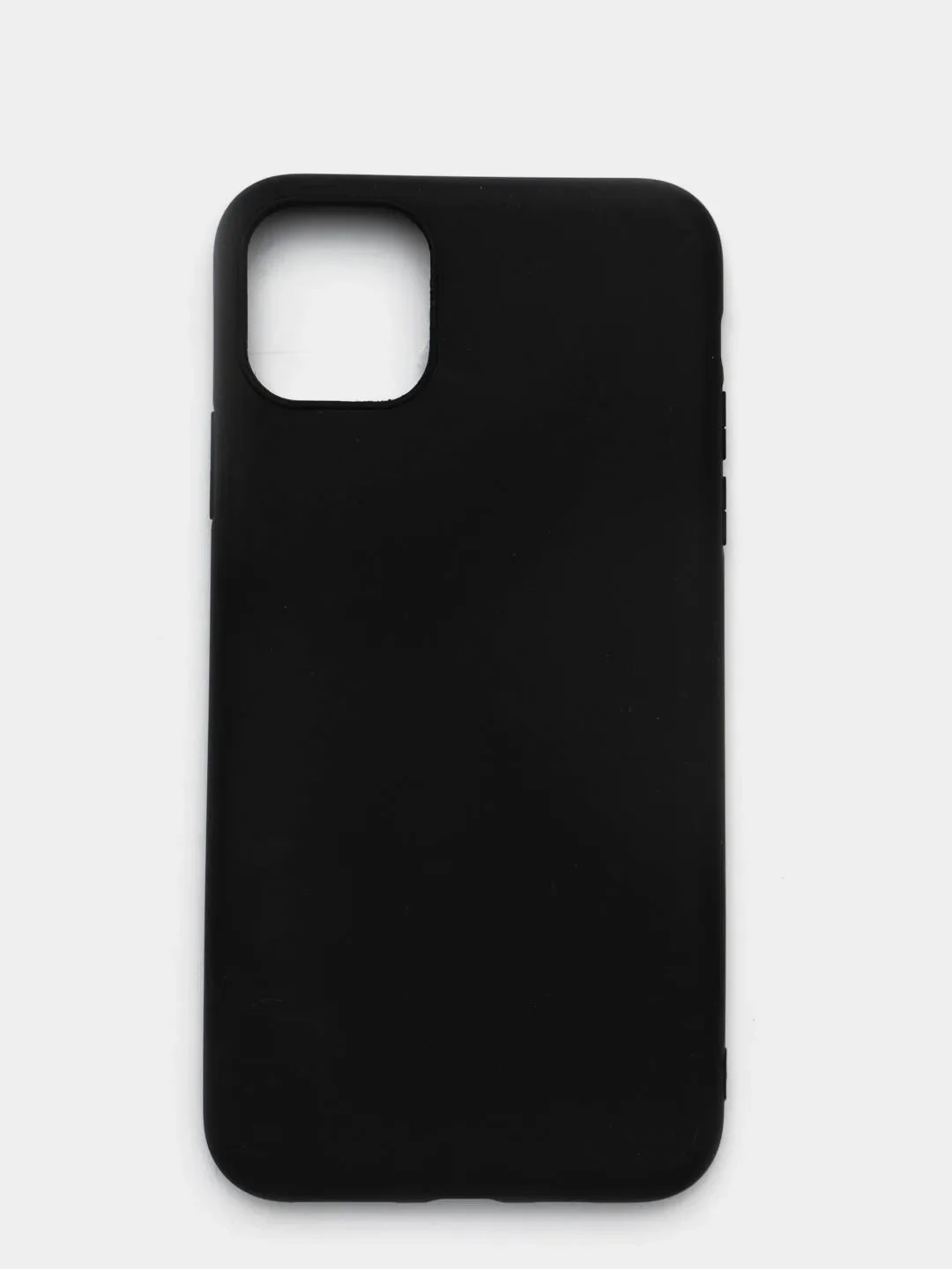 Черный чехол для Apple iPhone 11 Pro Max силиконовый