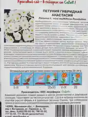 Цветы Петуния гибридная "Анастасия", семена