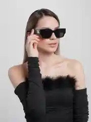 Серебряный солнцезащитные очки