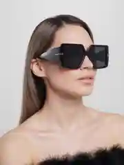 Черный очки солнцезащитные женские