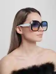 Коричневый солнцезащитные женские очки