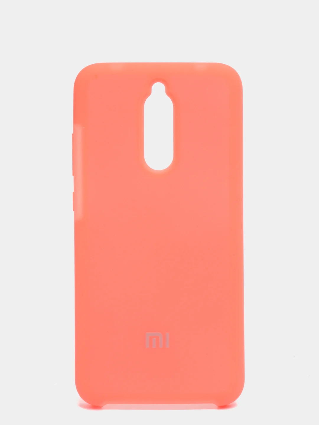 Оранжевый чехол силиконовый Silicone Cover Case для Xiaomi Redmi 8, 8A